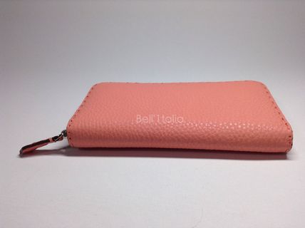 ☆FENDI☆ラウンドジップ長財布SELLERIA☆ピーチ☆ 6120518